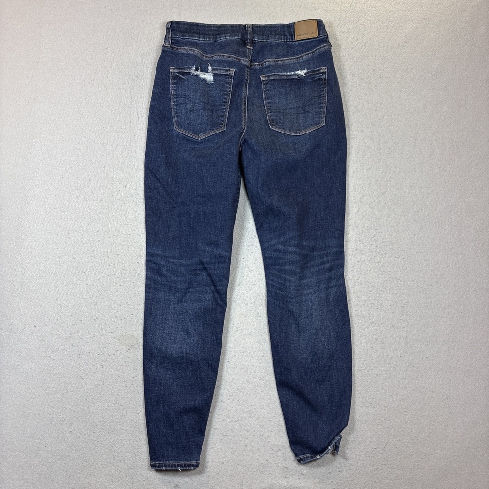 American Eagle Women's Curvy High-Rise Jegging Next Level Stretch Size 8R - Picture 6 of 11